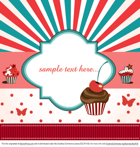 Free Vector Birthday Cake