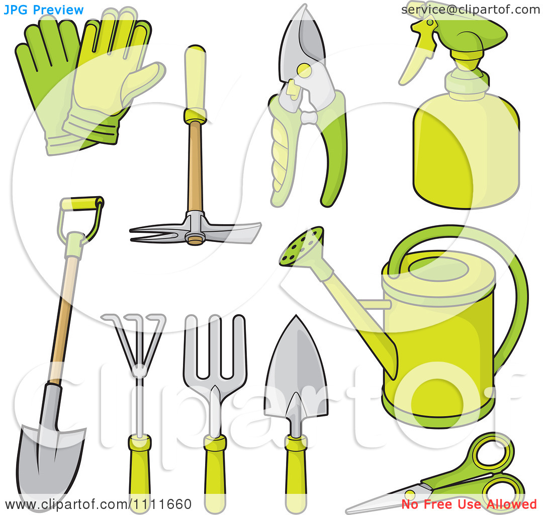 clipart of garden tools - photo #17