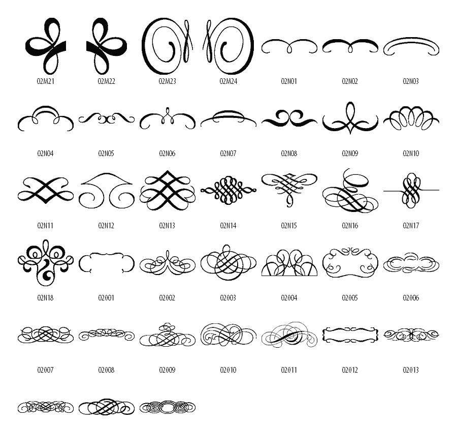 Free Vector Decorative Scroll Clip Art