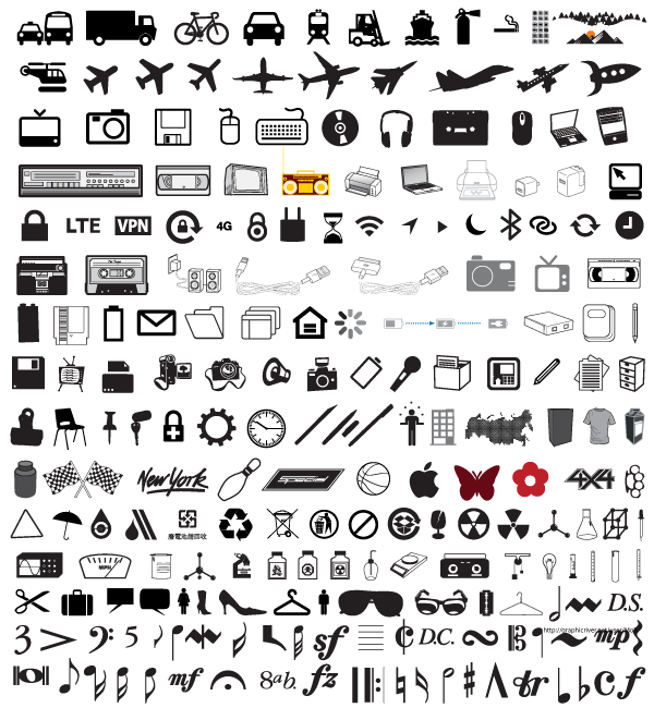 Free Vector Symbols