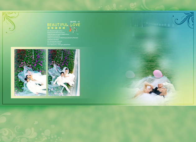 Free Wedding Album PSD Templates