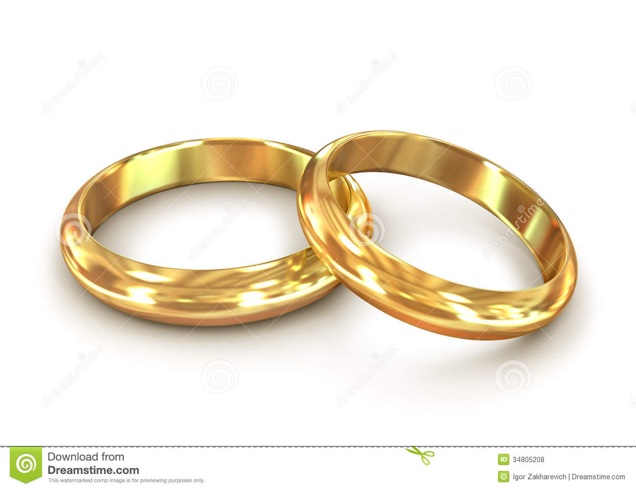 Free Wedding Ring Illustrations