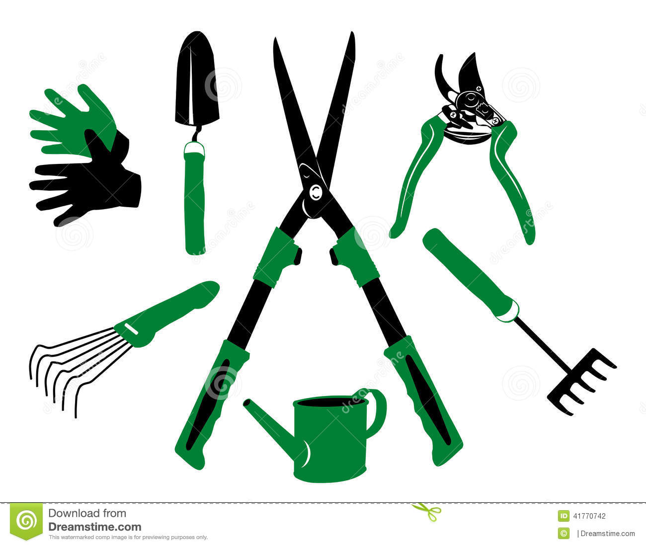 Garden Tools Vector