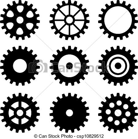 Gear Vector Clip Art