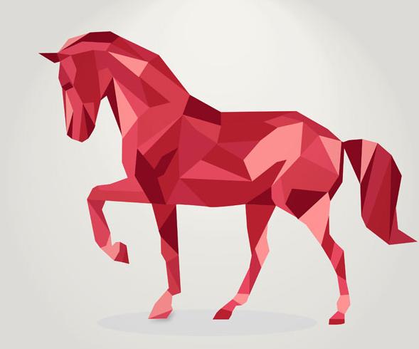 Geometric Horse Design Geometric Horse Design