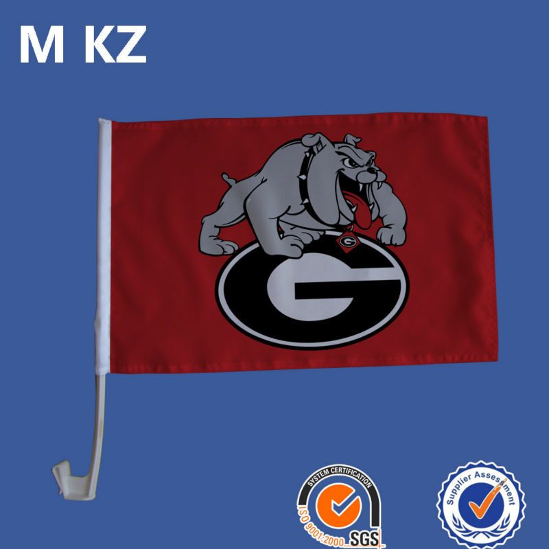 Georgia Bulldogs Logo American Flag