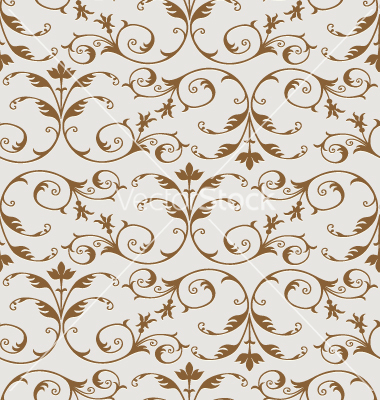 Gold Floral Pattern