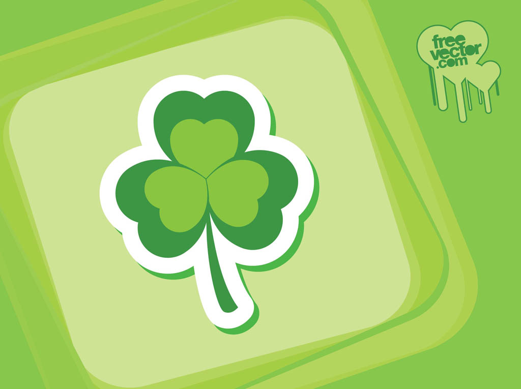 Good Luck Clover Clip Art Free