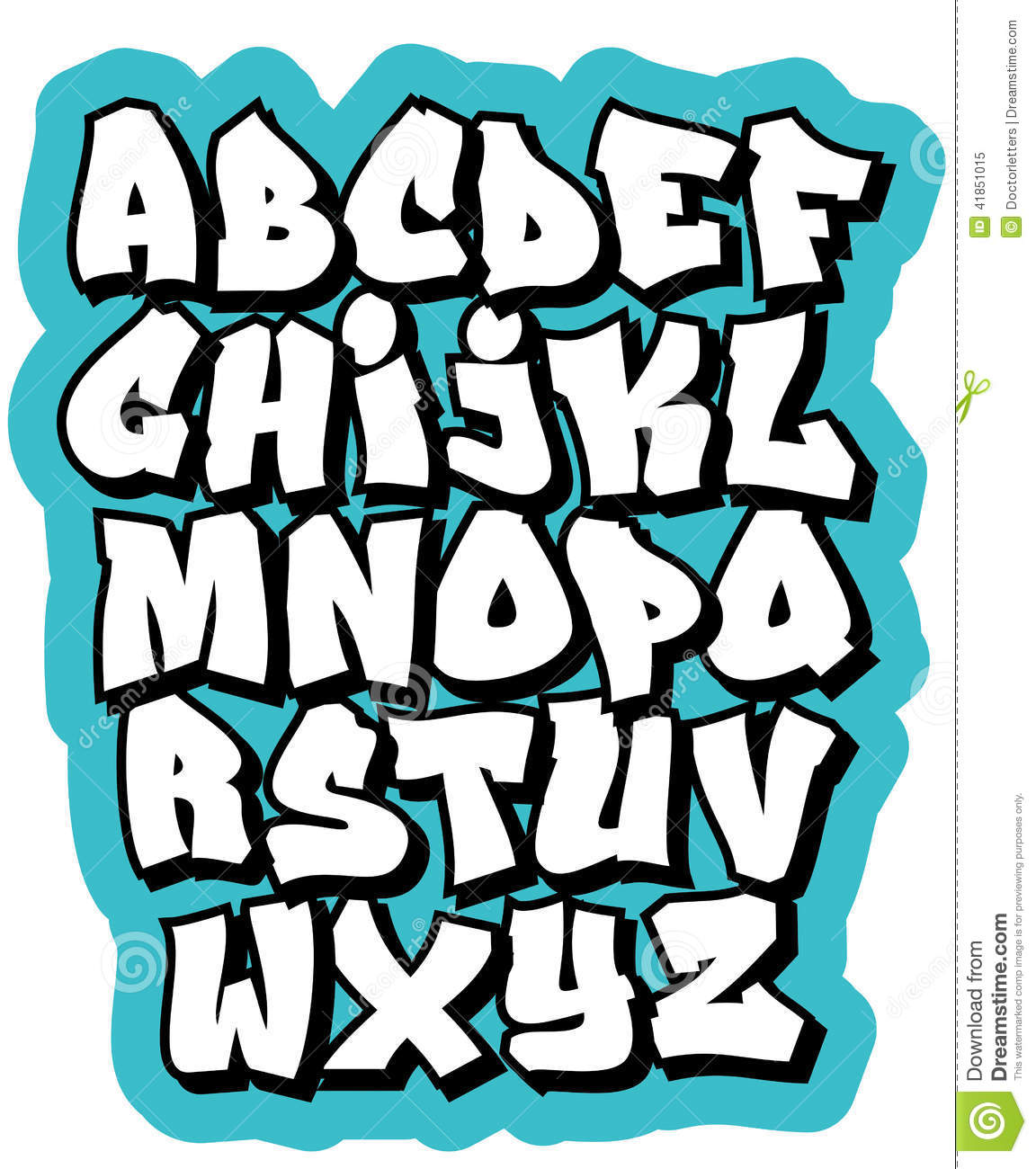 Graffiti Alphabet Fonts