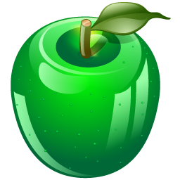 Green Apple Icon