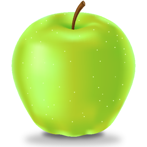 Green Apple Icon