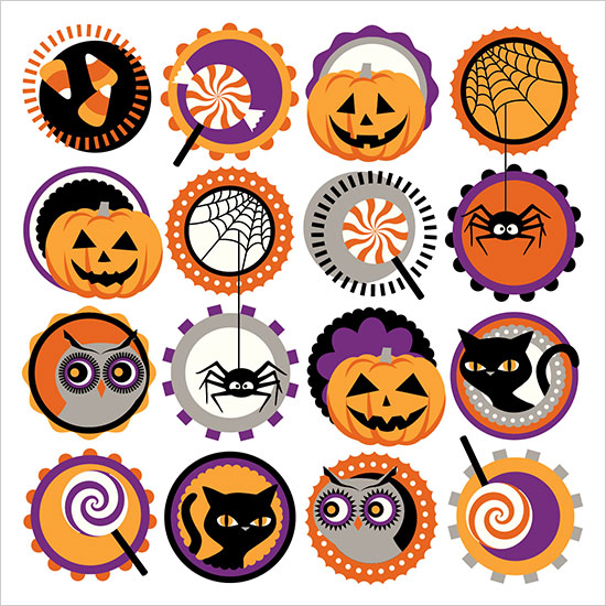 Halloween Vector Pumpkins