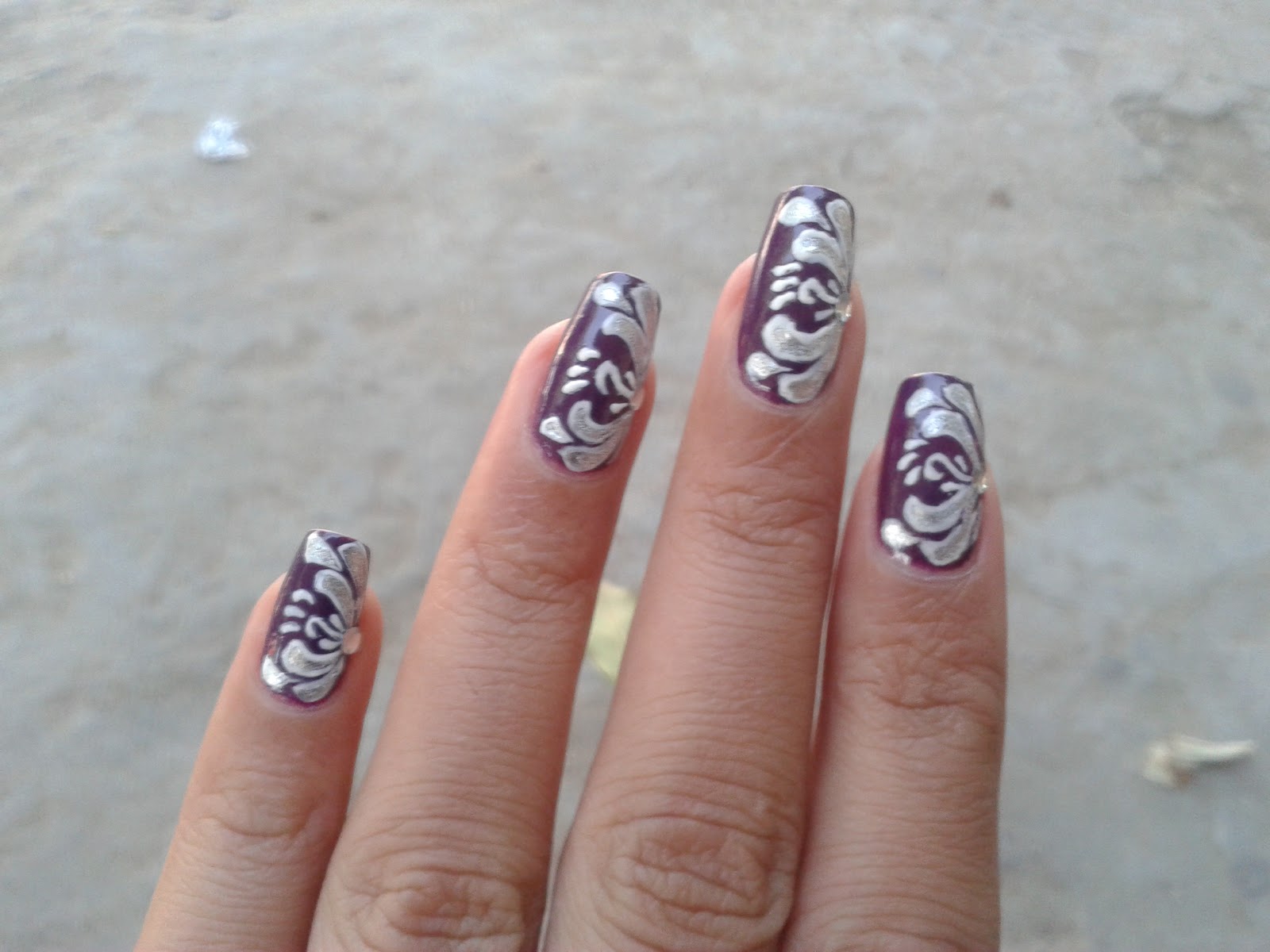 Hand Nail Art Designs Hand Nail Art Designs