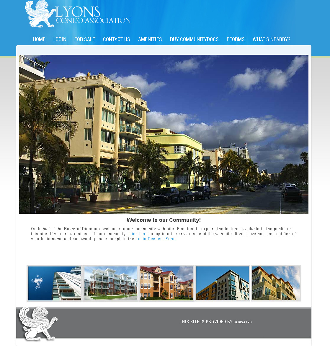 Hoa Community Website Template