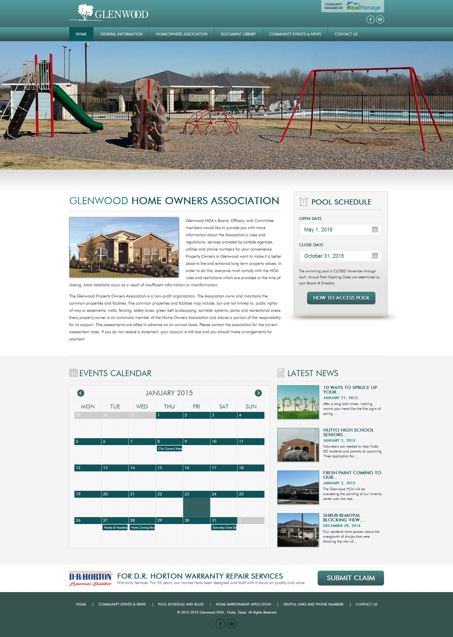 Hoa Website Design