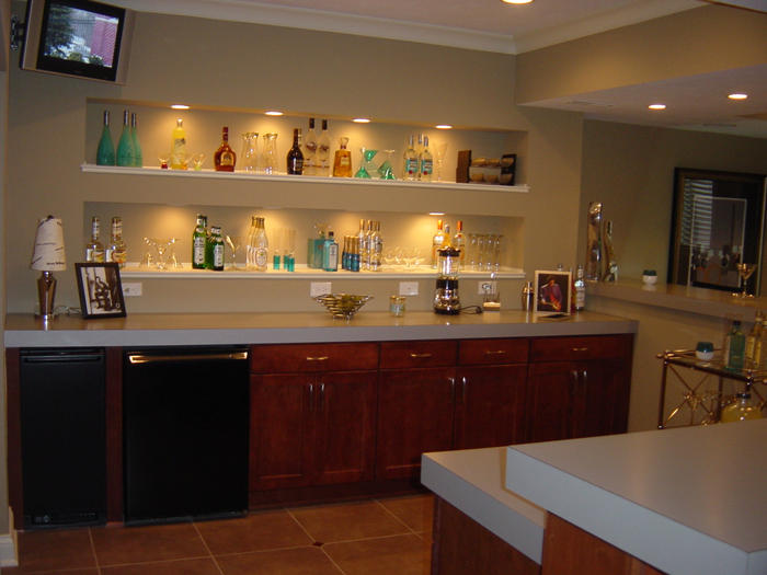 Home Basement Bar Design Ideas