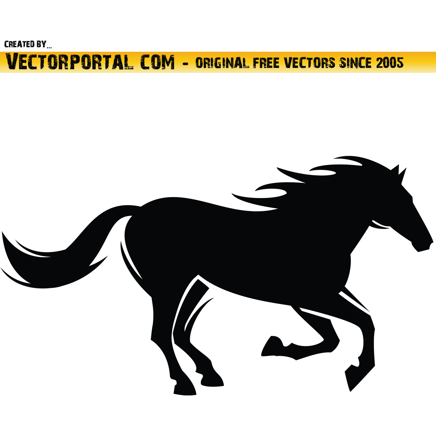 Horse Vector Clip Art
