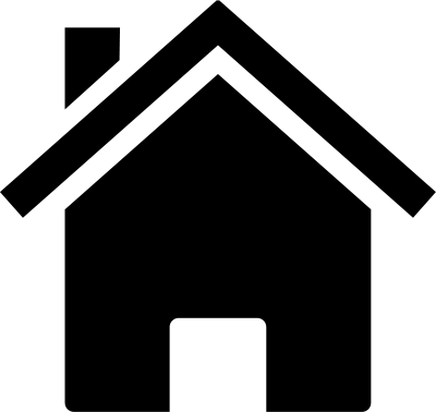 12 Black Home Icon Clip Art Images