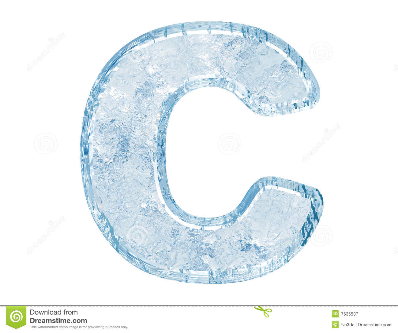 Ice Letters Font