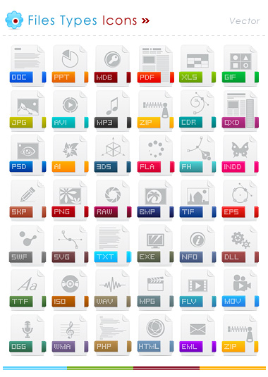 Icons File Types Documents