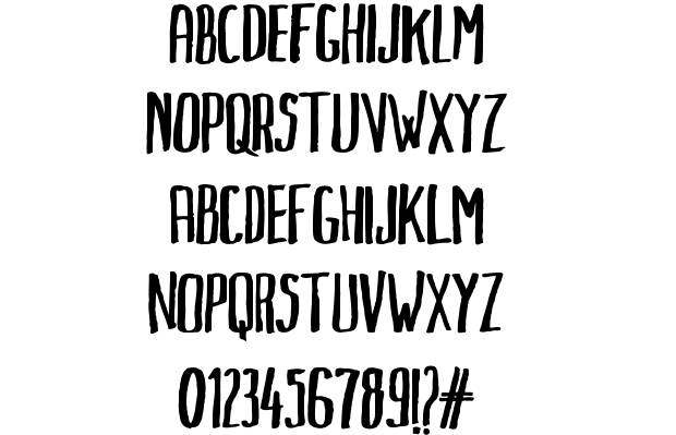 Ink Font