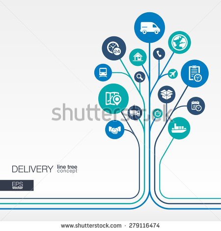 Integrated Service Delivery Icon