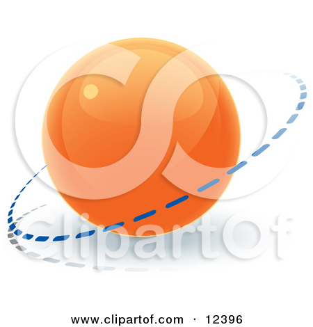 Internet Icon with Orange Ring