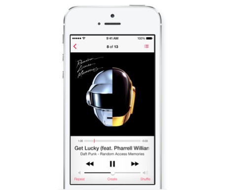 iOS 7 Music App