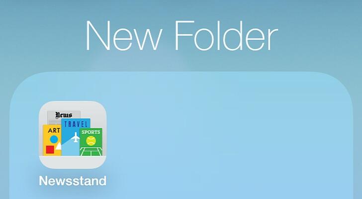 iOS 7 Newsstand Icon
