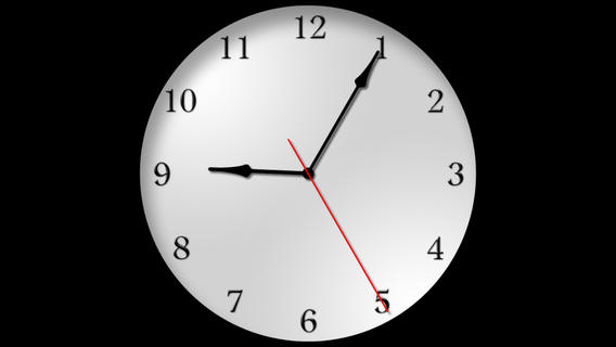 iPhone Clock App Icon