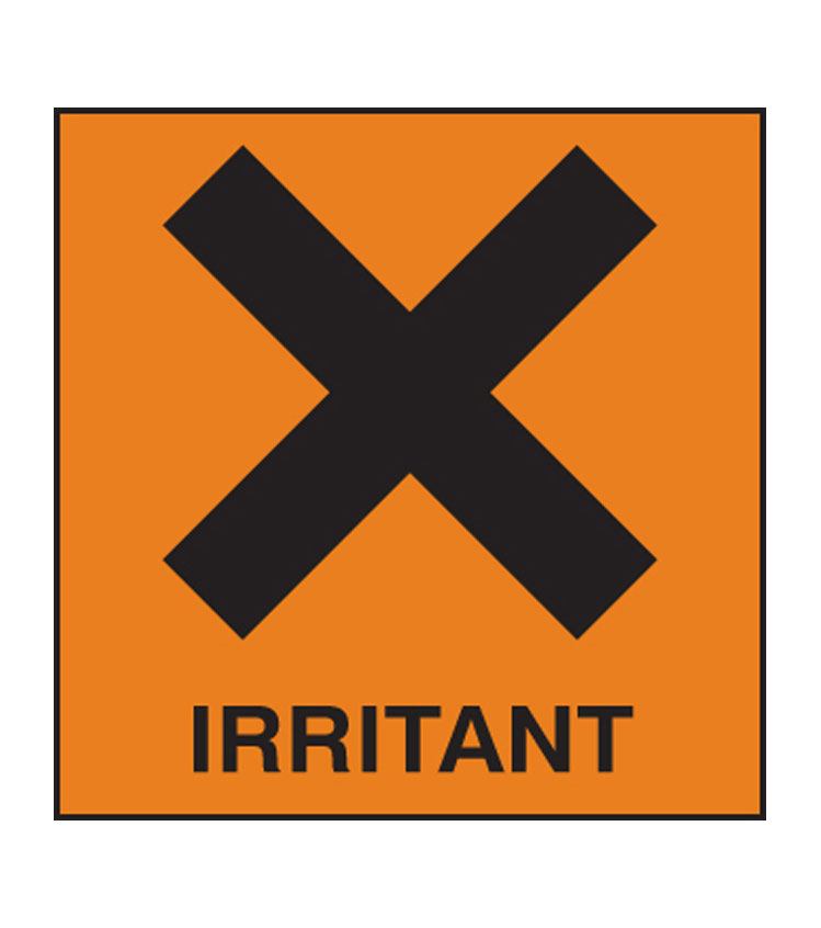 Irritant Safety Symbol