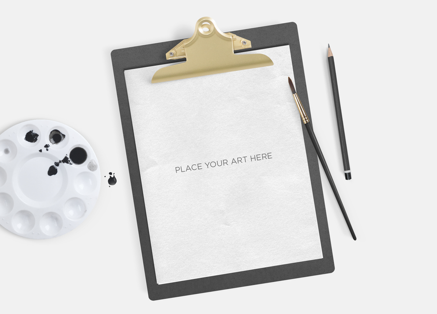 10 PSD Mockups Clipboards Images