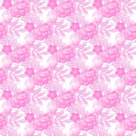 Light Pink and White Floral Background
