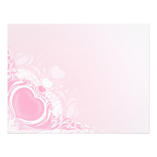 Light Pink Heart Background Designs