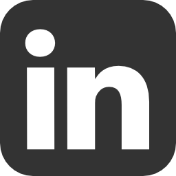 LinkedIn Icon Black and White