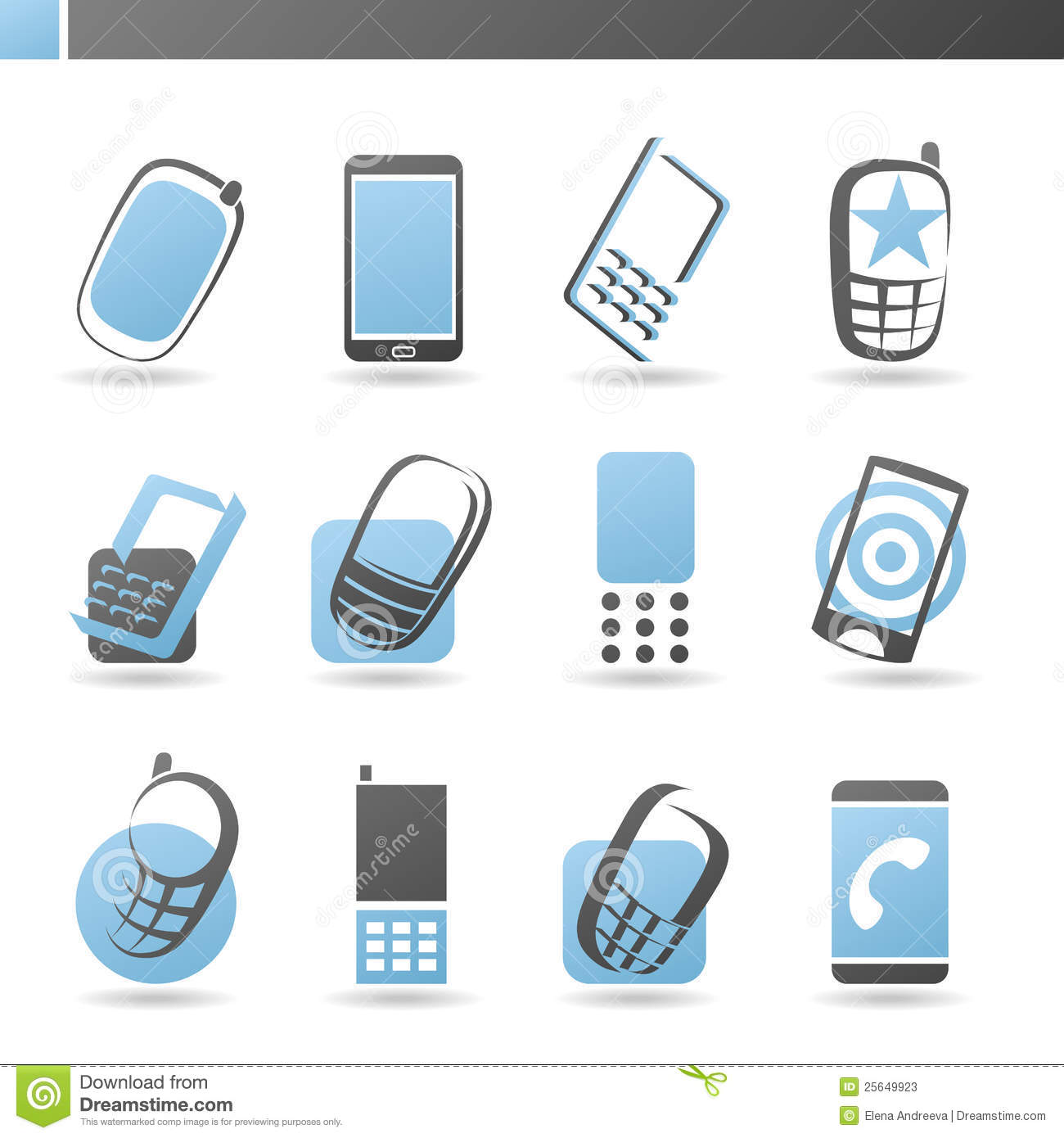 Mobile Phone Logo Vector