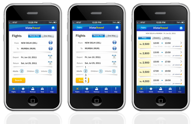 Mobile User Interface Design