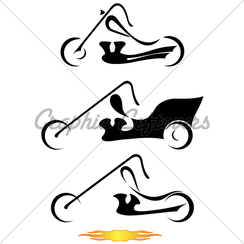 motorcycle clipart vector - photo #26