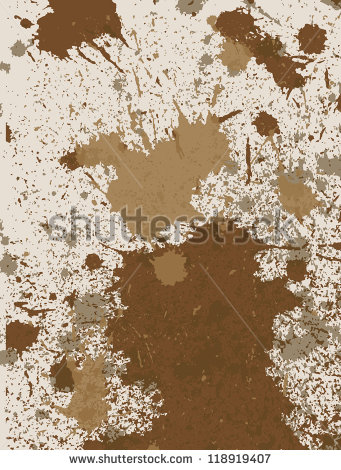 Mud Splatter Vector Art