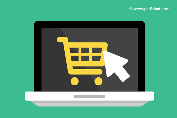 Online Shopping Icon Flat Transparent