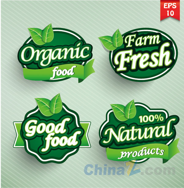 Organic Food Label Design