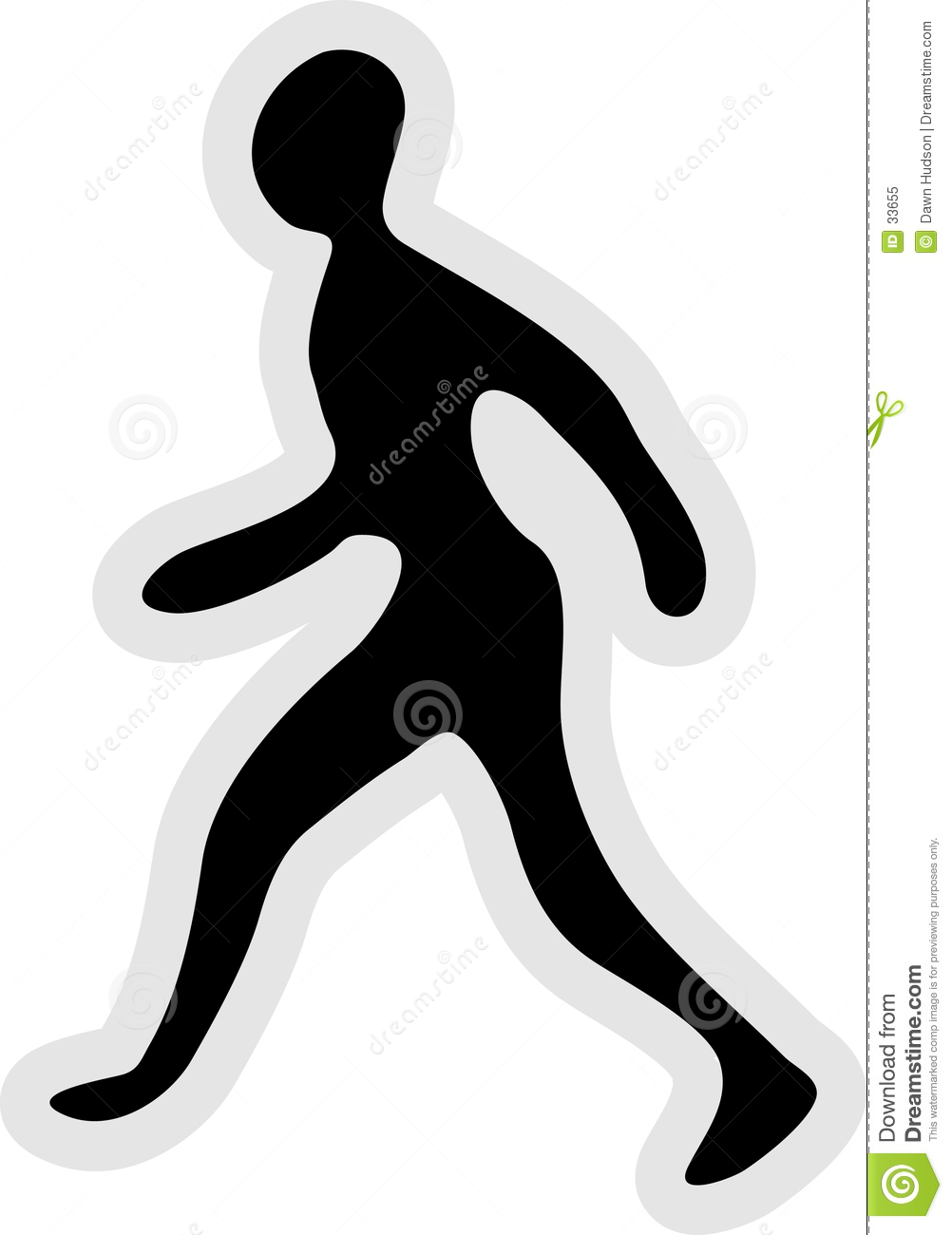 Person Walking Icon