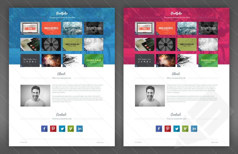 Personal Portfolio Template