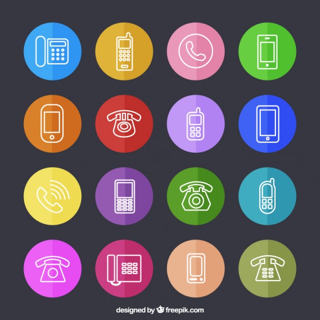 Phone Icon Vector Free Download