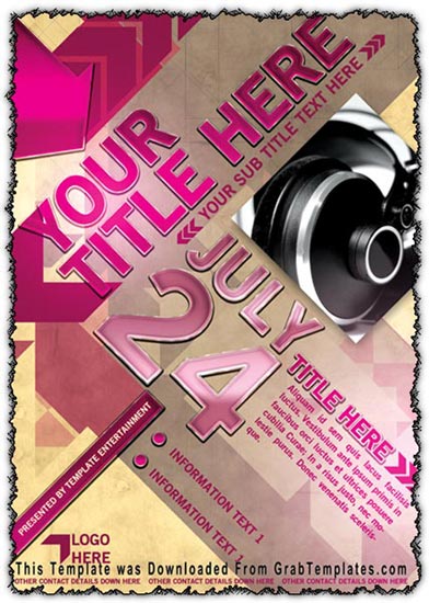 Photoshop Flyer Template Designs