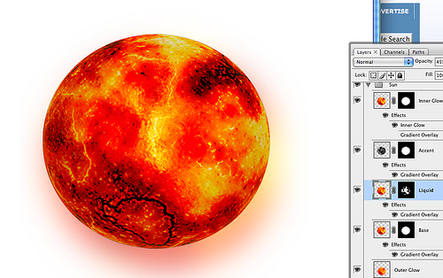 Photoshop Sun Tutorial