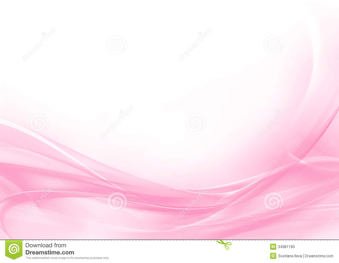 Pink and White Abstract