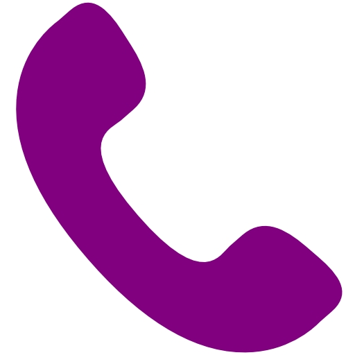 Purple Phone Icon