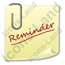 Reminder Note Icon