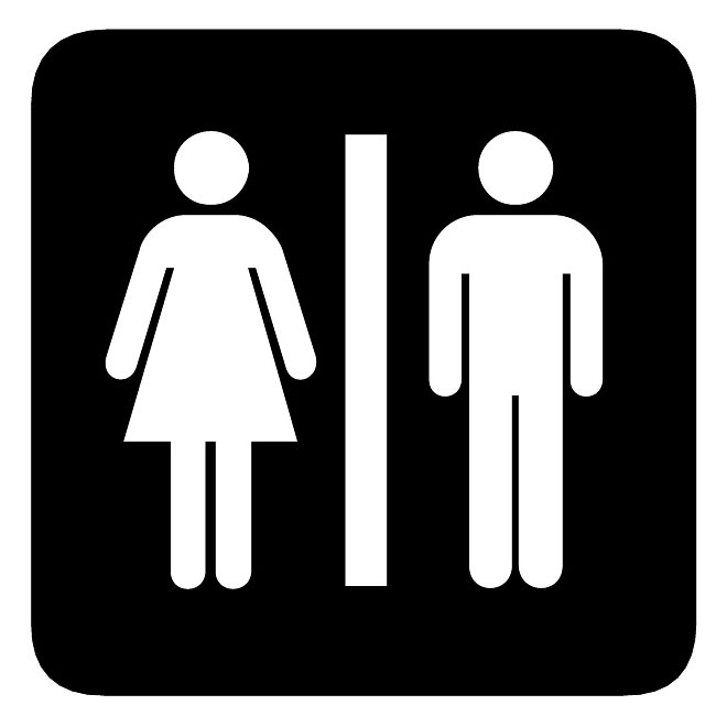 Restroom Sign Vector